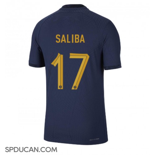 Muški Nogometni Dres Francuska William Saliba #17 Domaci SP 2022 Kratak Rukav